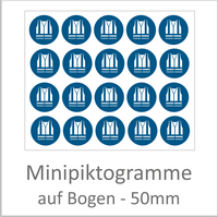 Minipikogramme DIN ISO 7010
